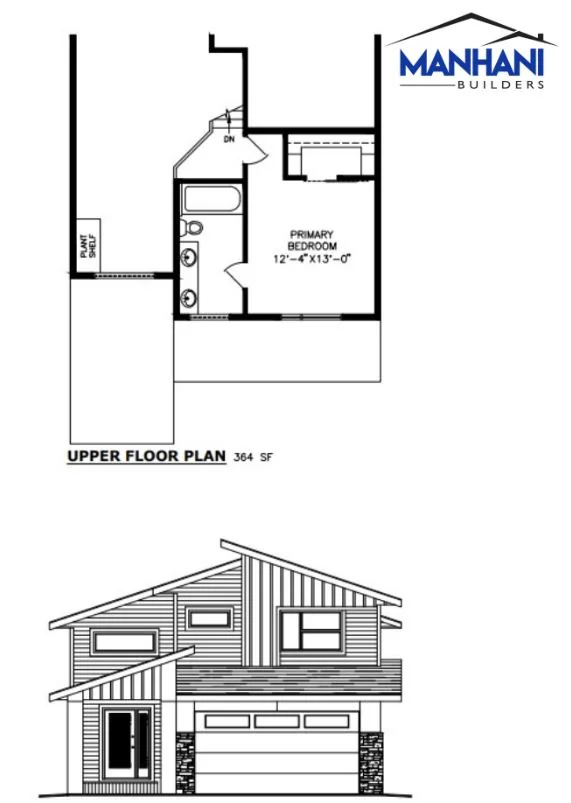 Manhani Builders showhome at 5909 Panorama Drive, Blackfalds, AB